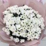 Букет хризантем "Поле Ромашок" (25шт)
